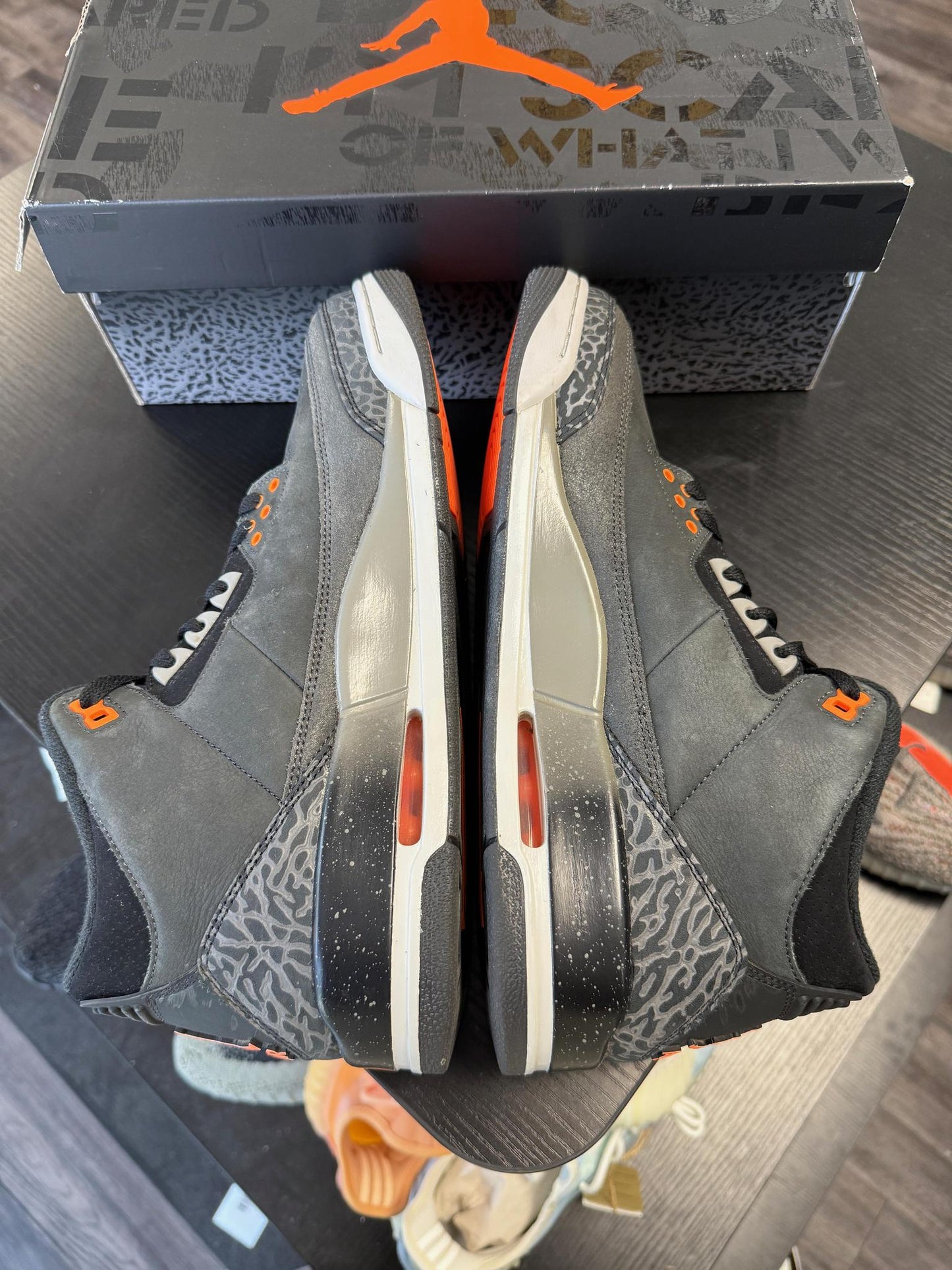 Jordan 3 "Fear" Used Size 11.5