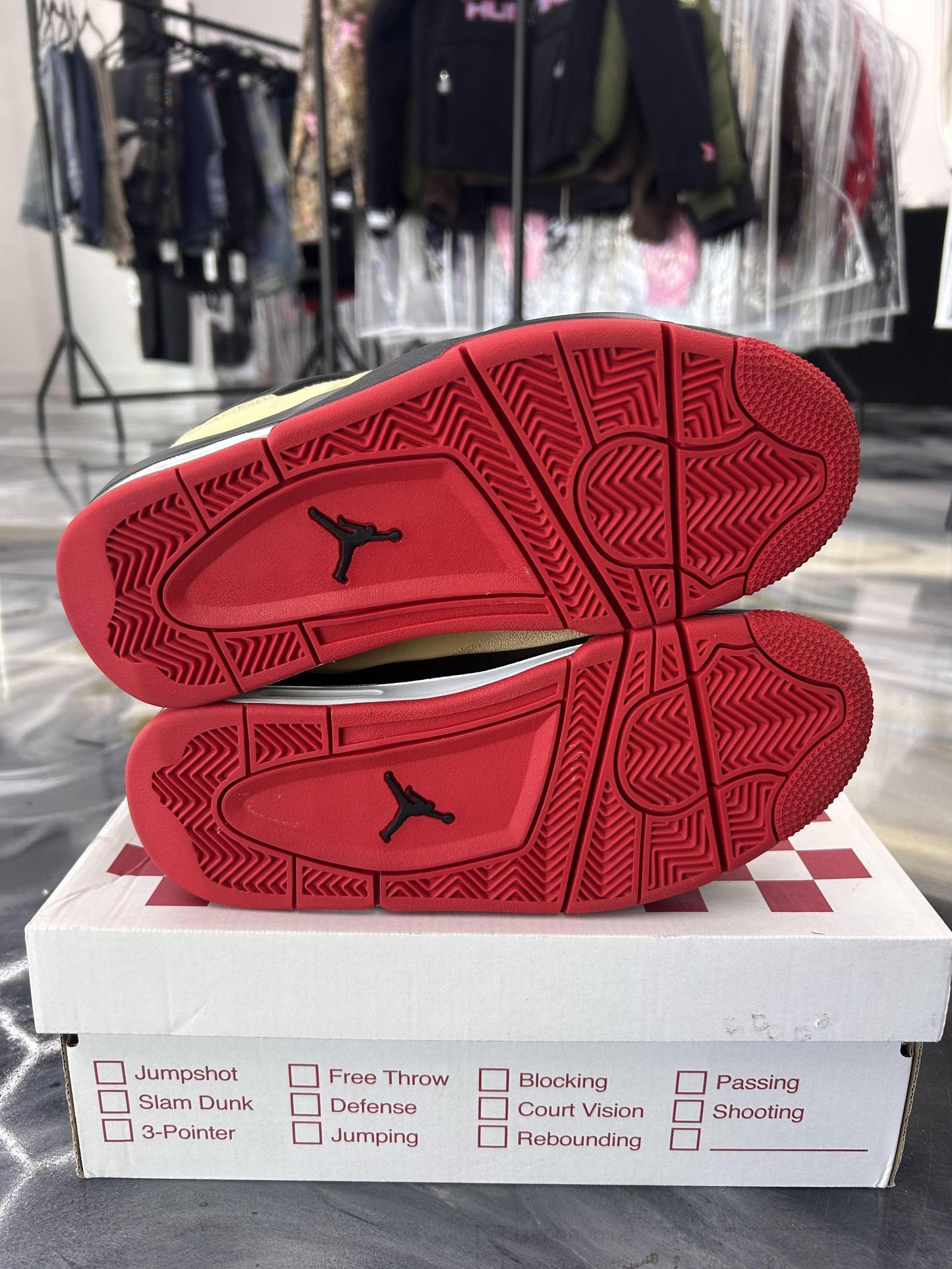 Jordan 4 "Pizza" Used 5.5Y/7W