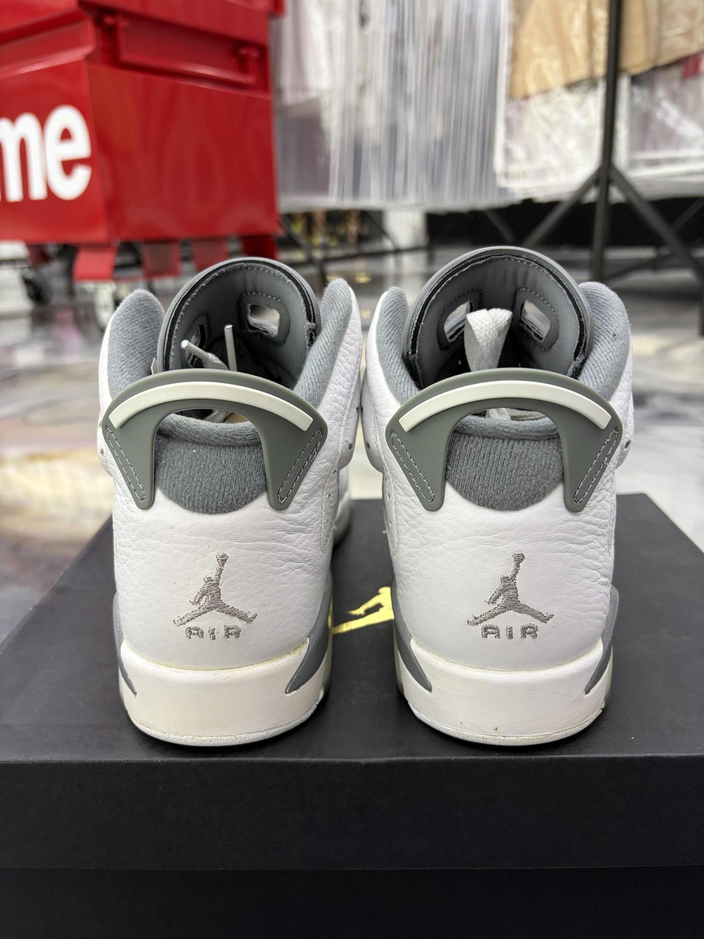 Jordan 6 "Cool Grey" Used Size 6.5Y/8W