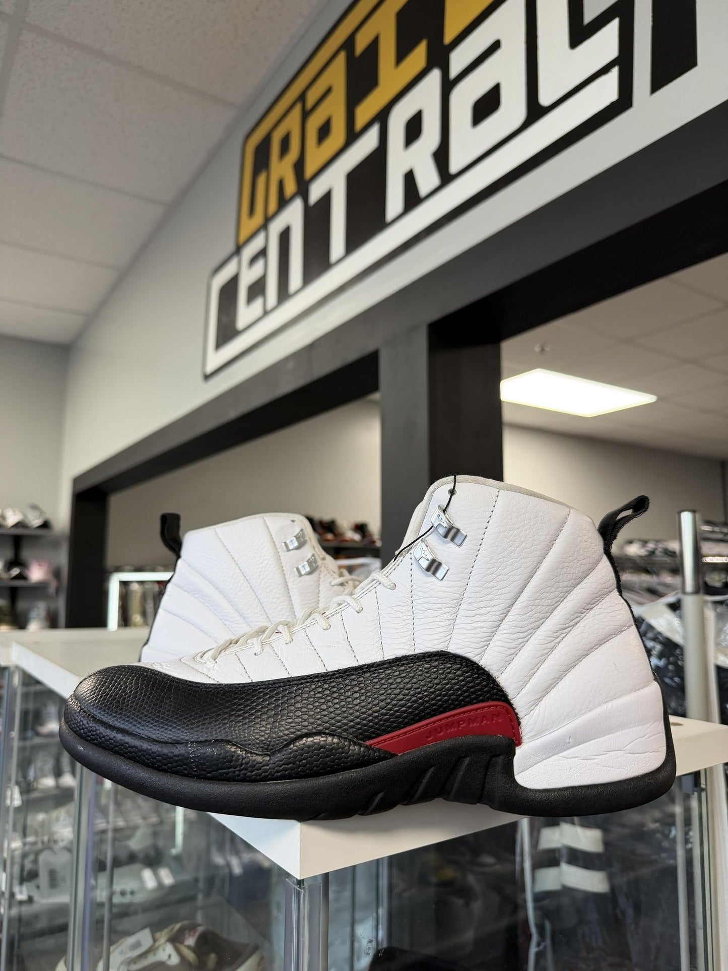 Jordan 12 "Red Taxi" Used Size 12