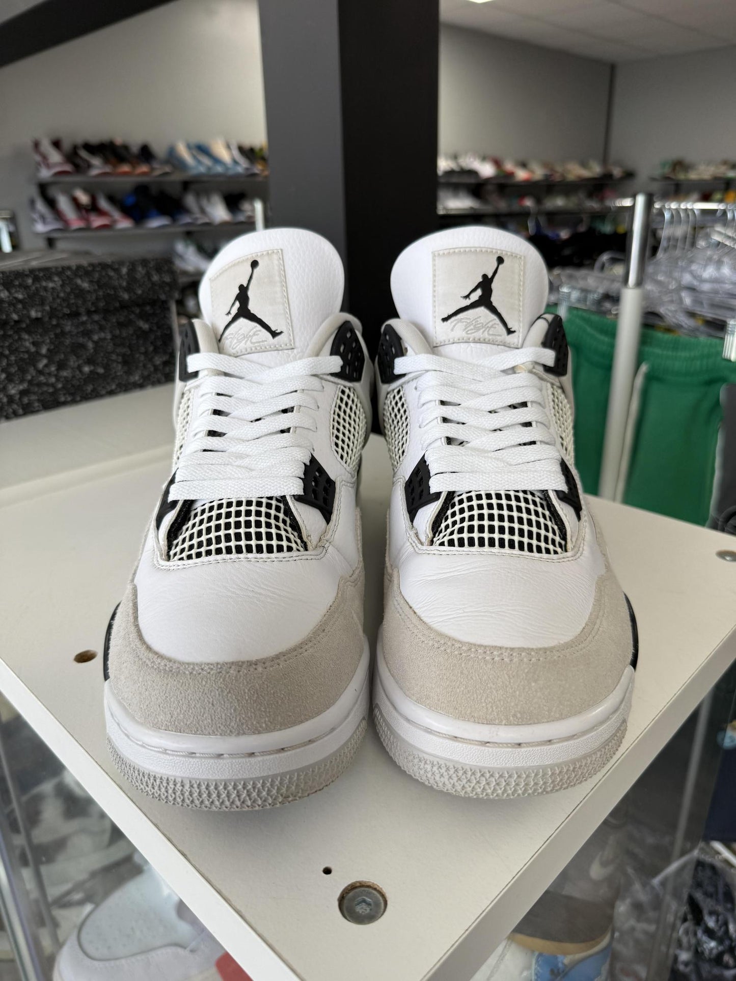 Jordan 4 "Military Black" Used Size 12