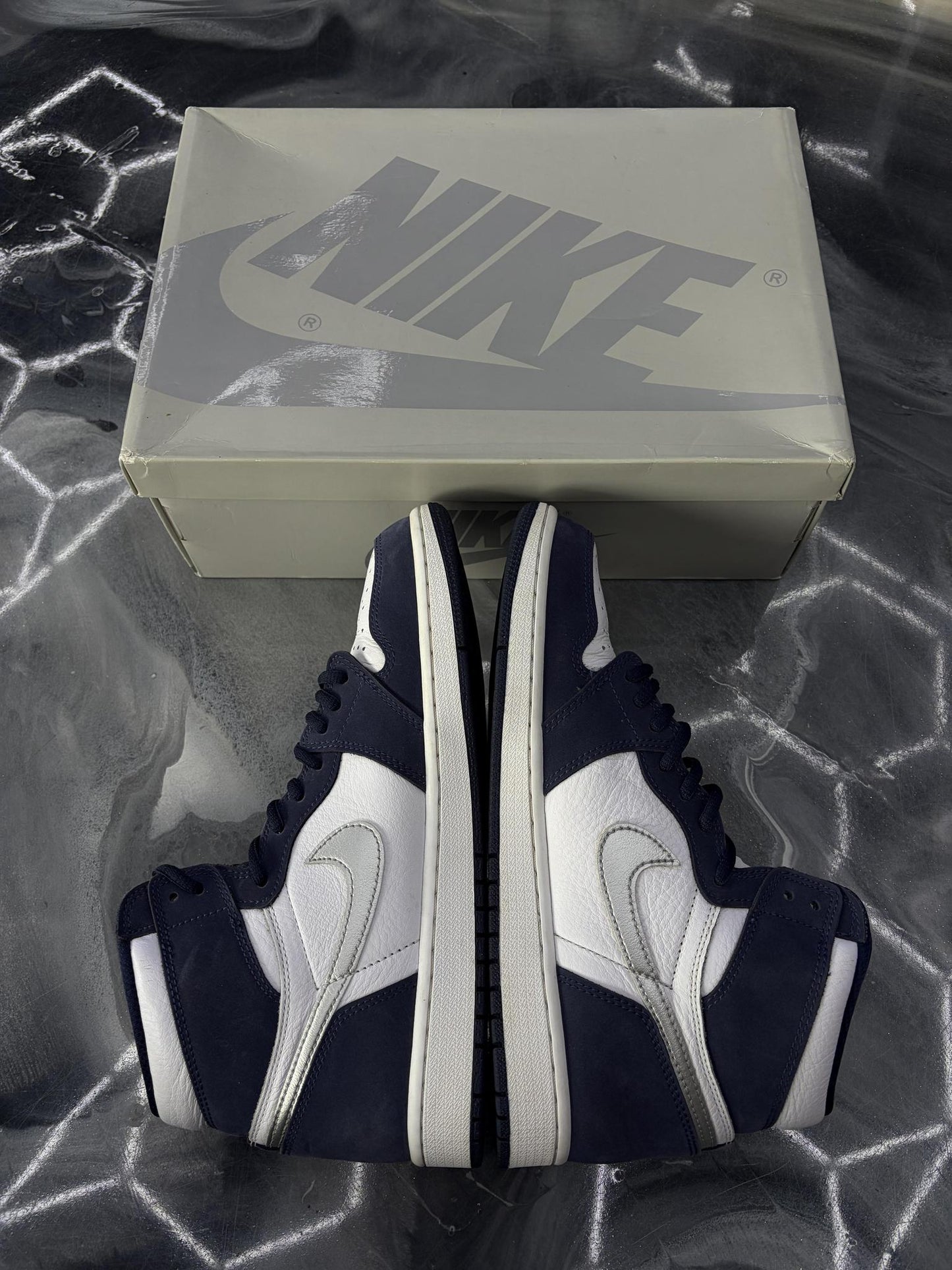 Jordan 1 High CO.JP "Midnight Navy" Used Size 10