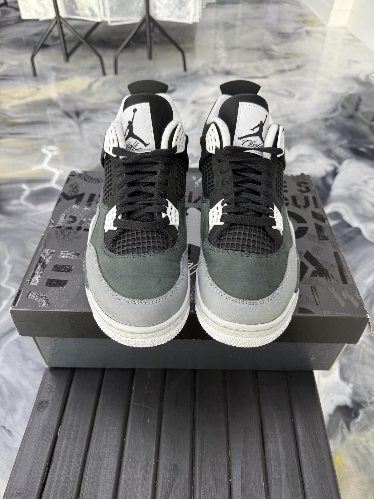 Jordan 4 "Fear" Used Size 10.5