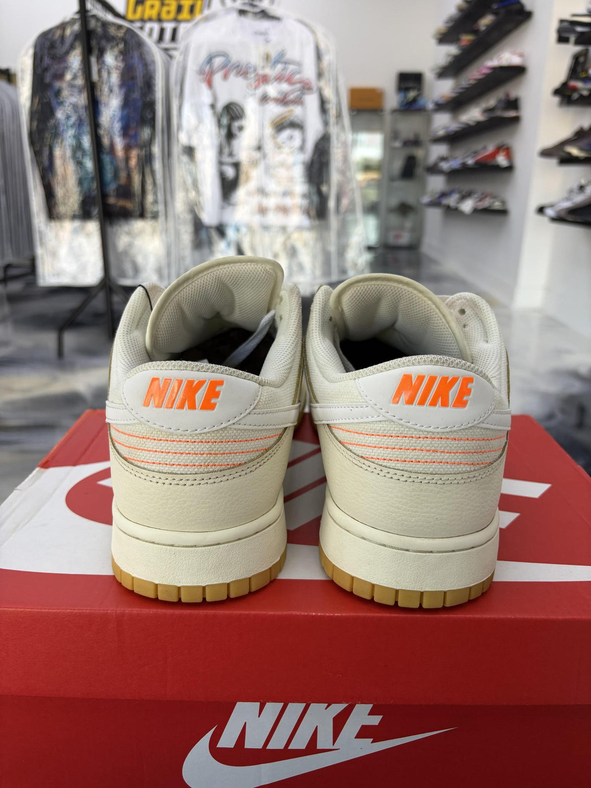 Nike Dunk Low "Patchwork" Used Size 12