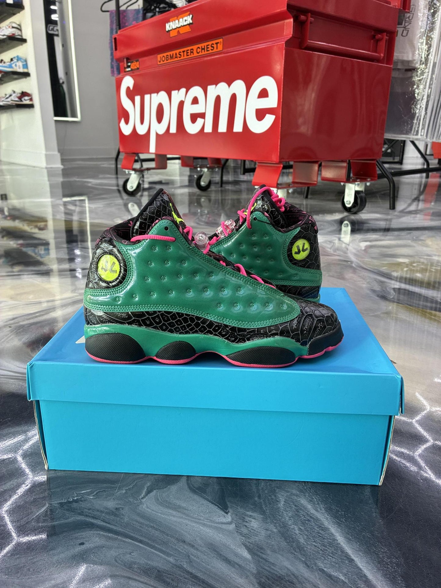 Jordan 13 "Doernbecher" Used Size 6.5Y/8W
