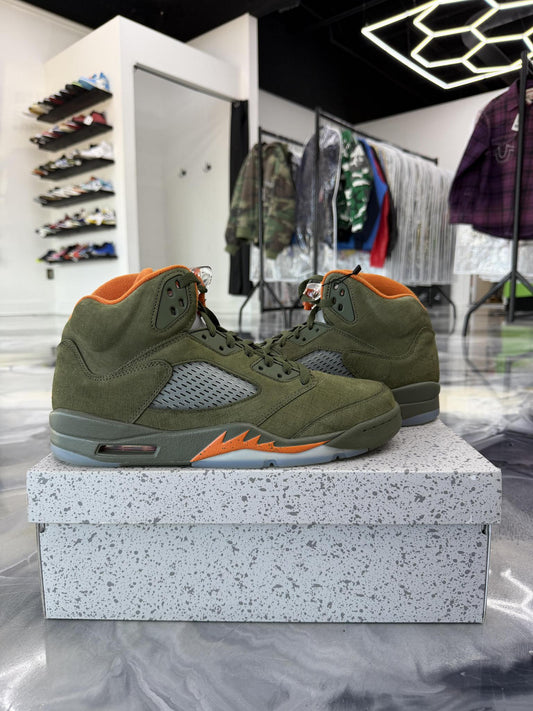 Jordan 5 "Olive" Used Size 11.5