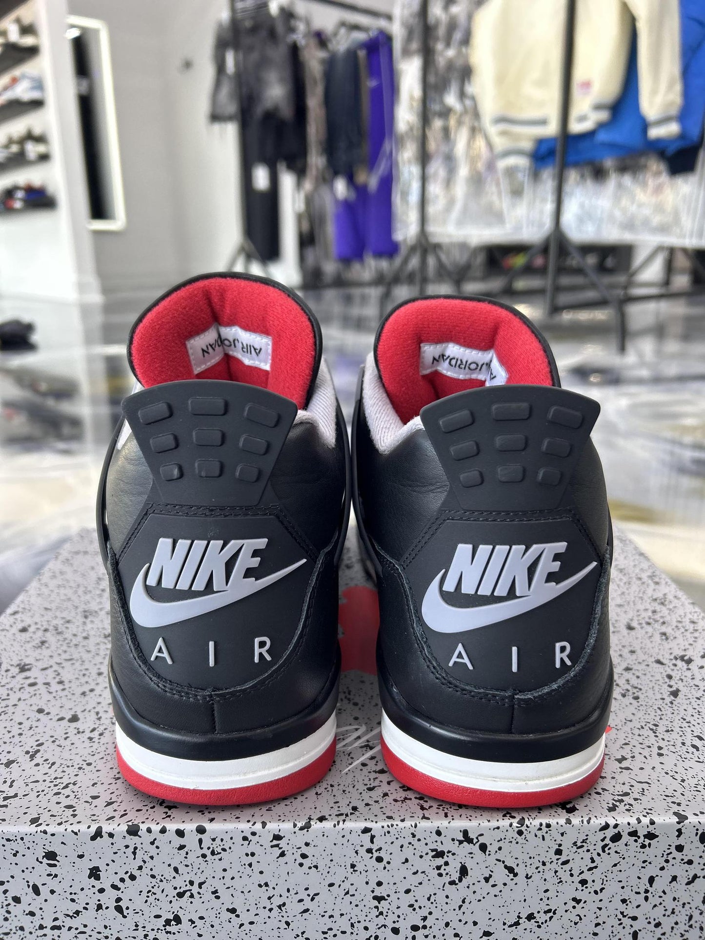 Jordan 4 "Bred Reimagined" Used Size 13