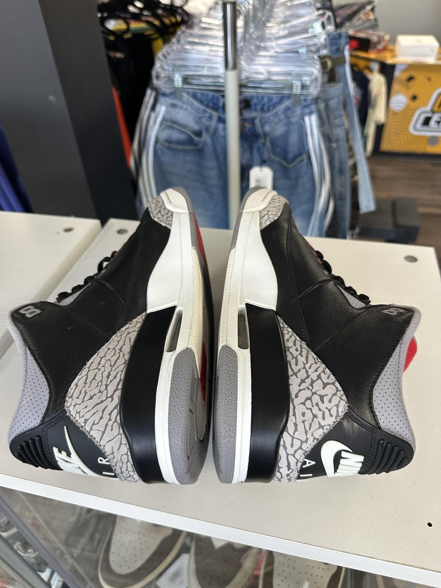 Jordan 3 "Black Cement" Used Size 10.5