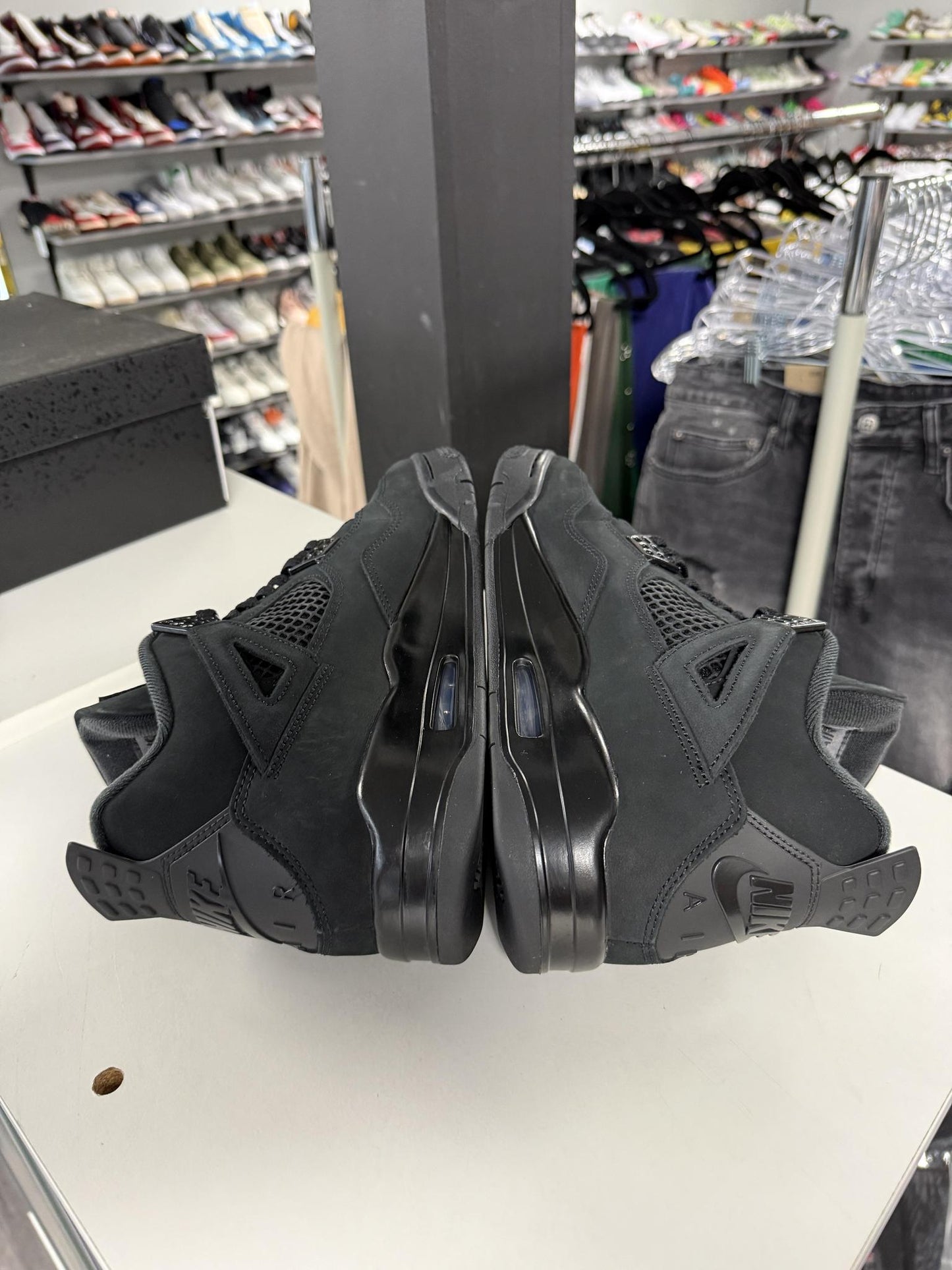 Jordan 4 "Black Cat" Used Size 10