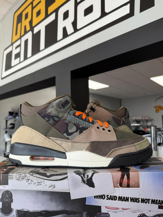 Jordan 3 "Patchwork" Used Size 13