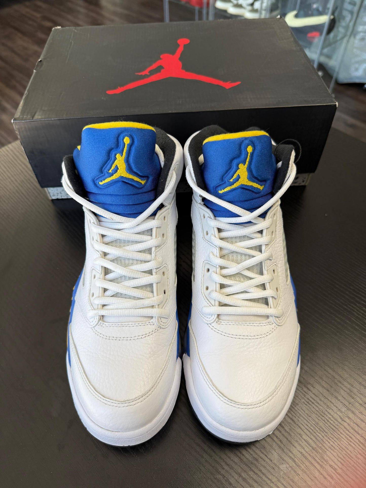 Jordan 5 "Laney White" Used Size 8