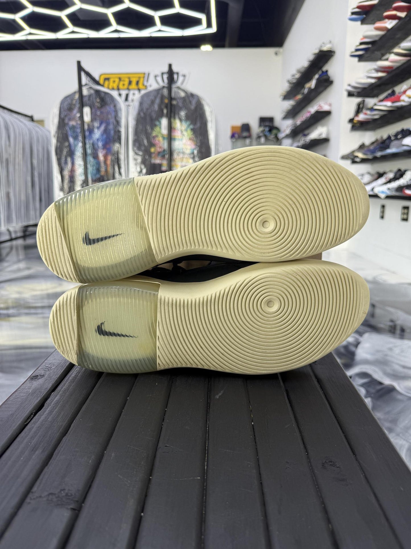 Nike Fear Of God 1 "Black" Used Size 13