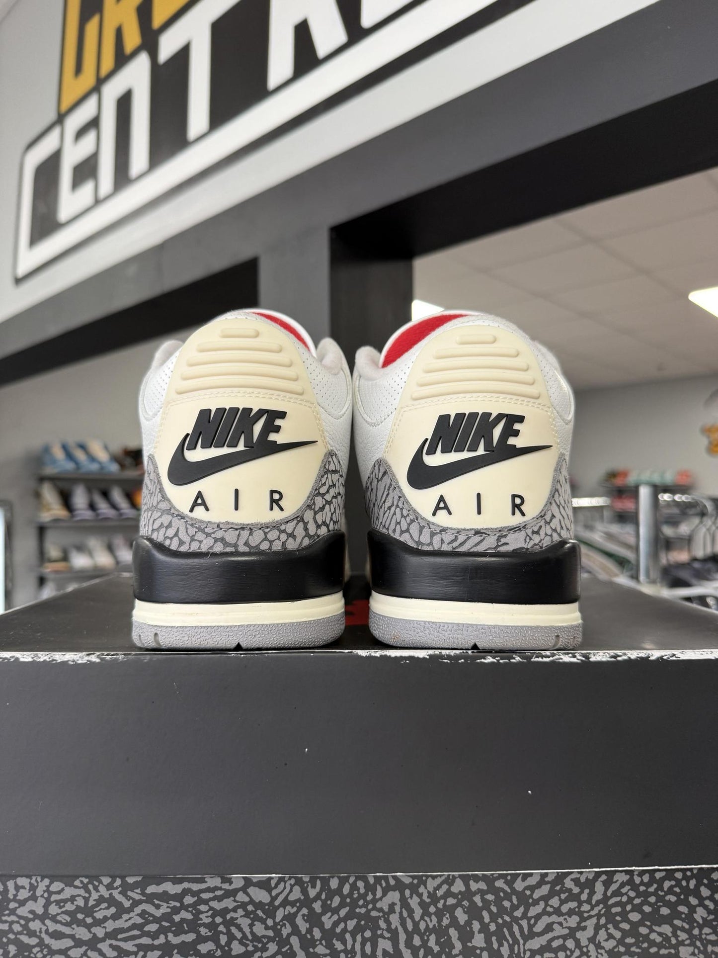 Jordan 3 "White Cement Reimagined" Used Size 12