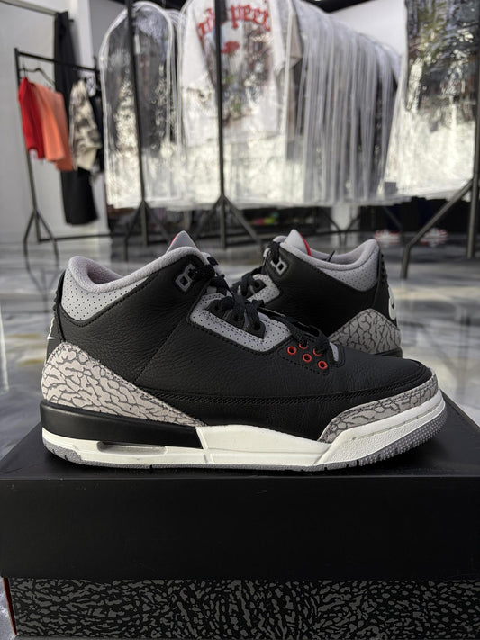 Jordan 3 "Black Cement" Used Size 7Y/8.5W