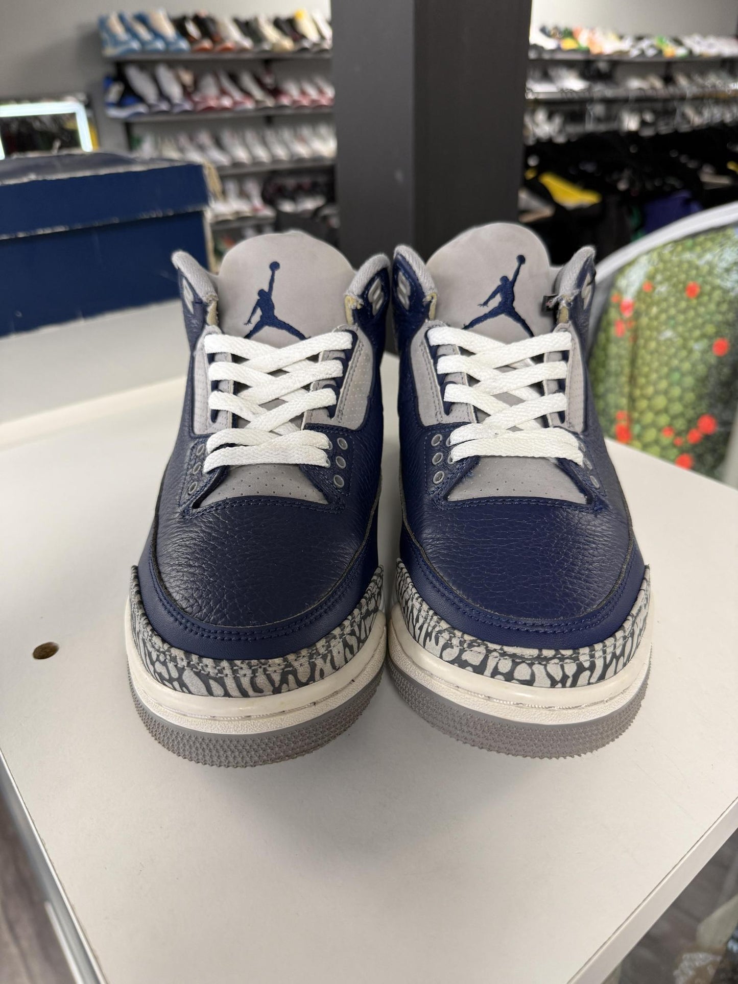 Jordan 3 "Georgetown" Used Size 8