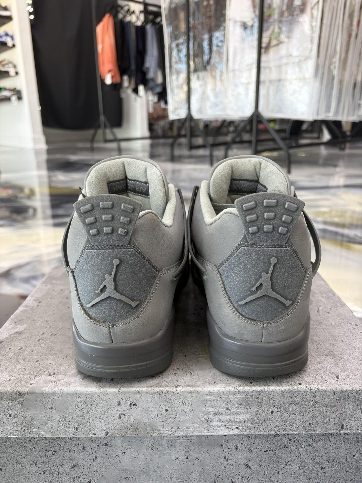 Jordan 4 "Wet Cement" Used Size 10