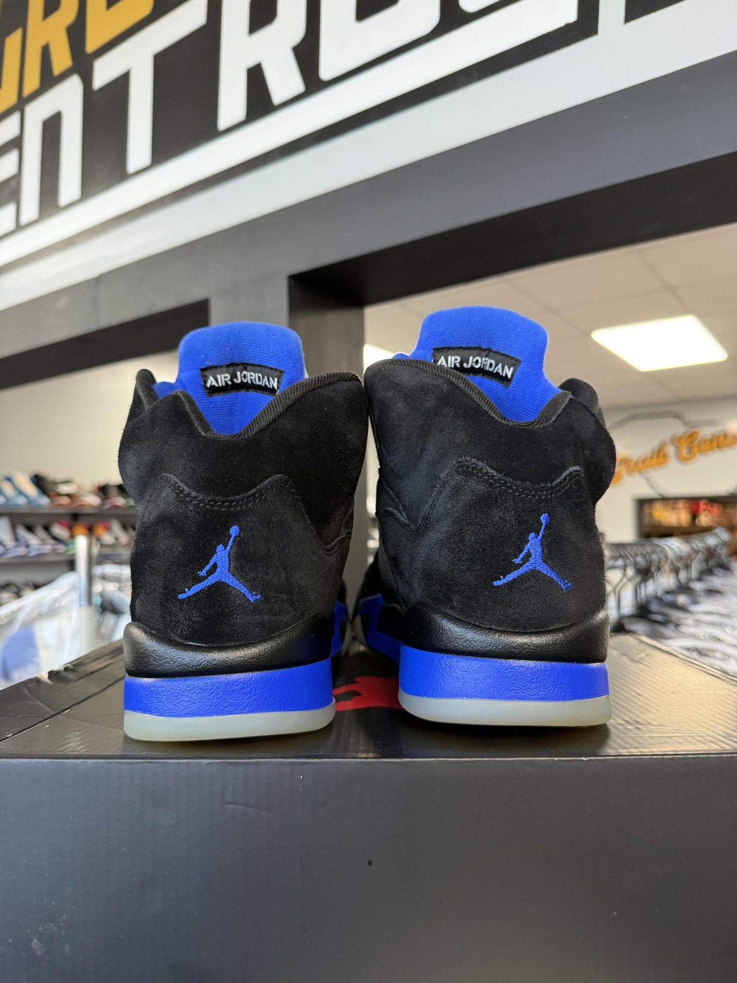 Jordan 5 "Racer Blue" Used Size 12