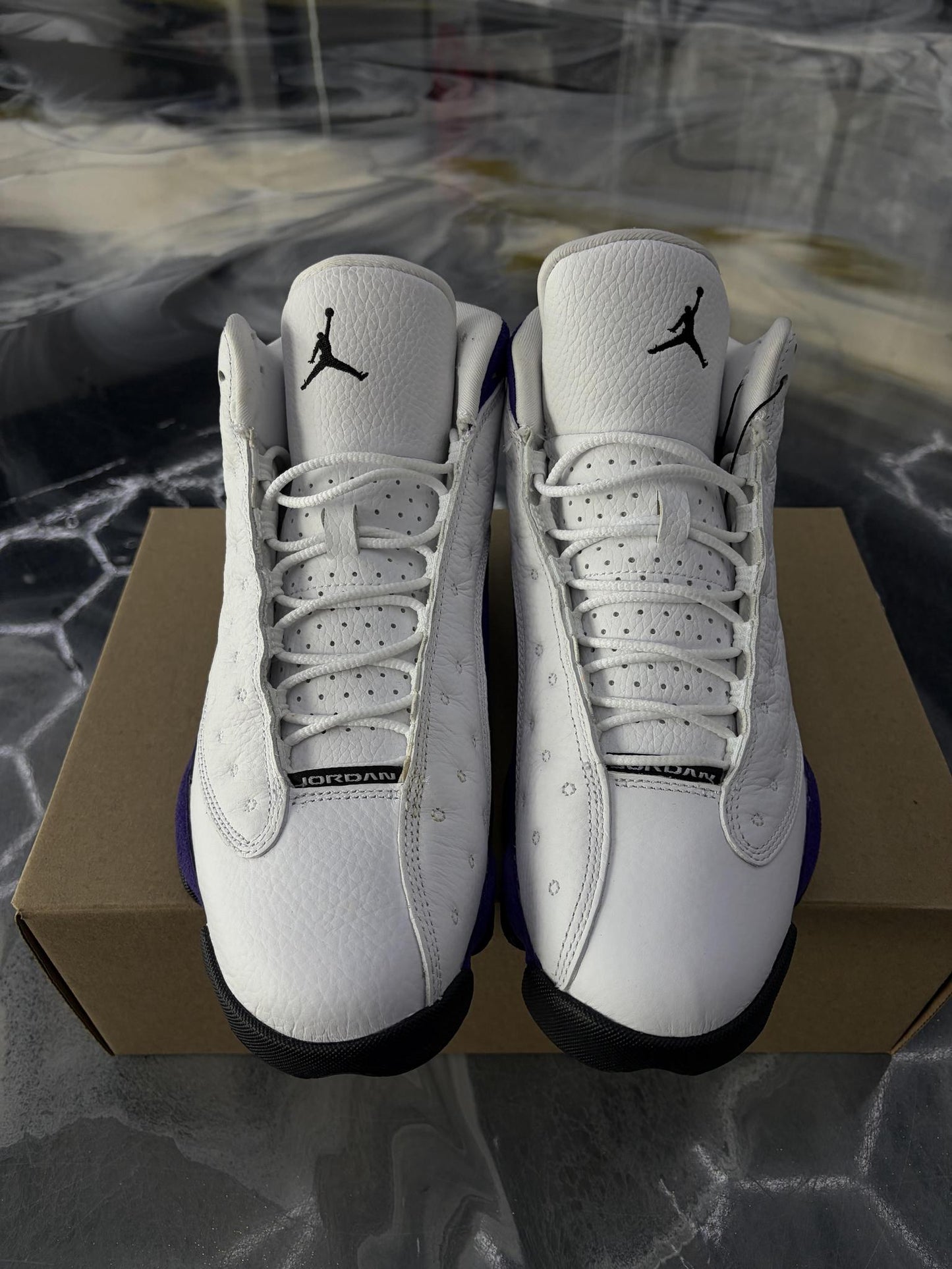 Jordan 13 "Lakers" Used Size 9