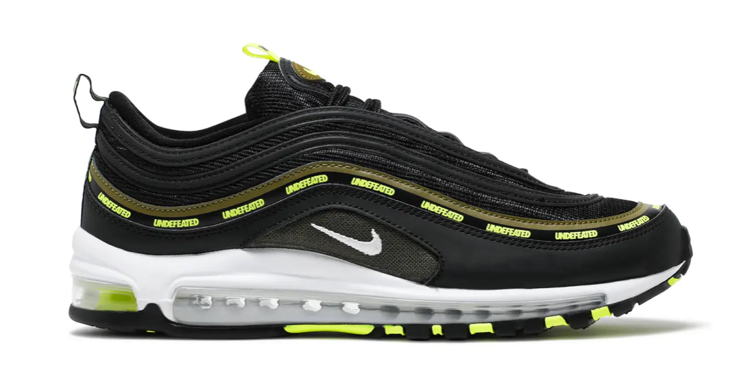 Nike Air Max 97 x Undefeated "Black Volt"