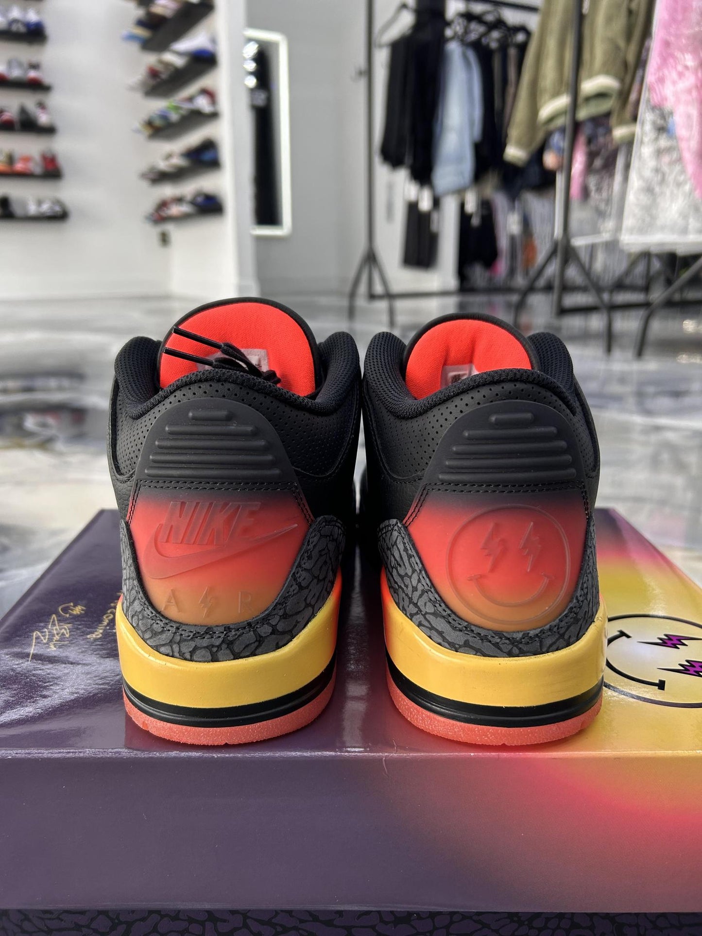 Jordan 3 x J Balvin "Rio" Used Size 10.5