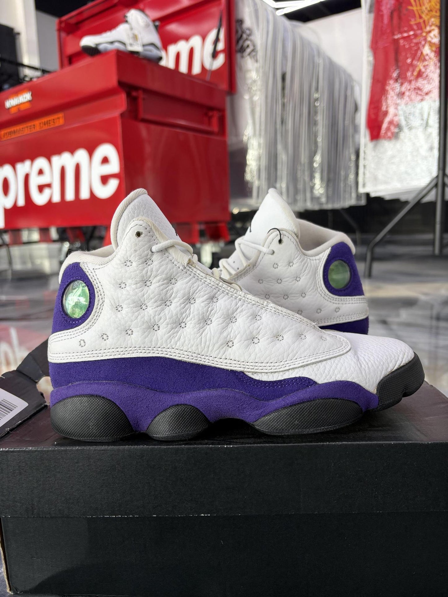 Jordan 13 "Court Purple" Used Size 5.5Y/7W