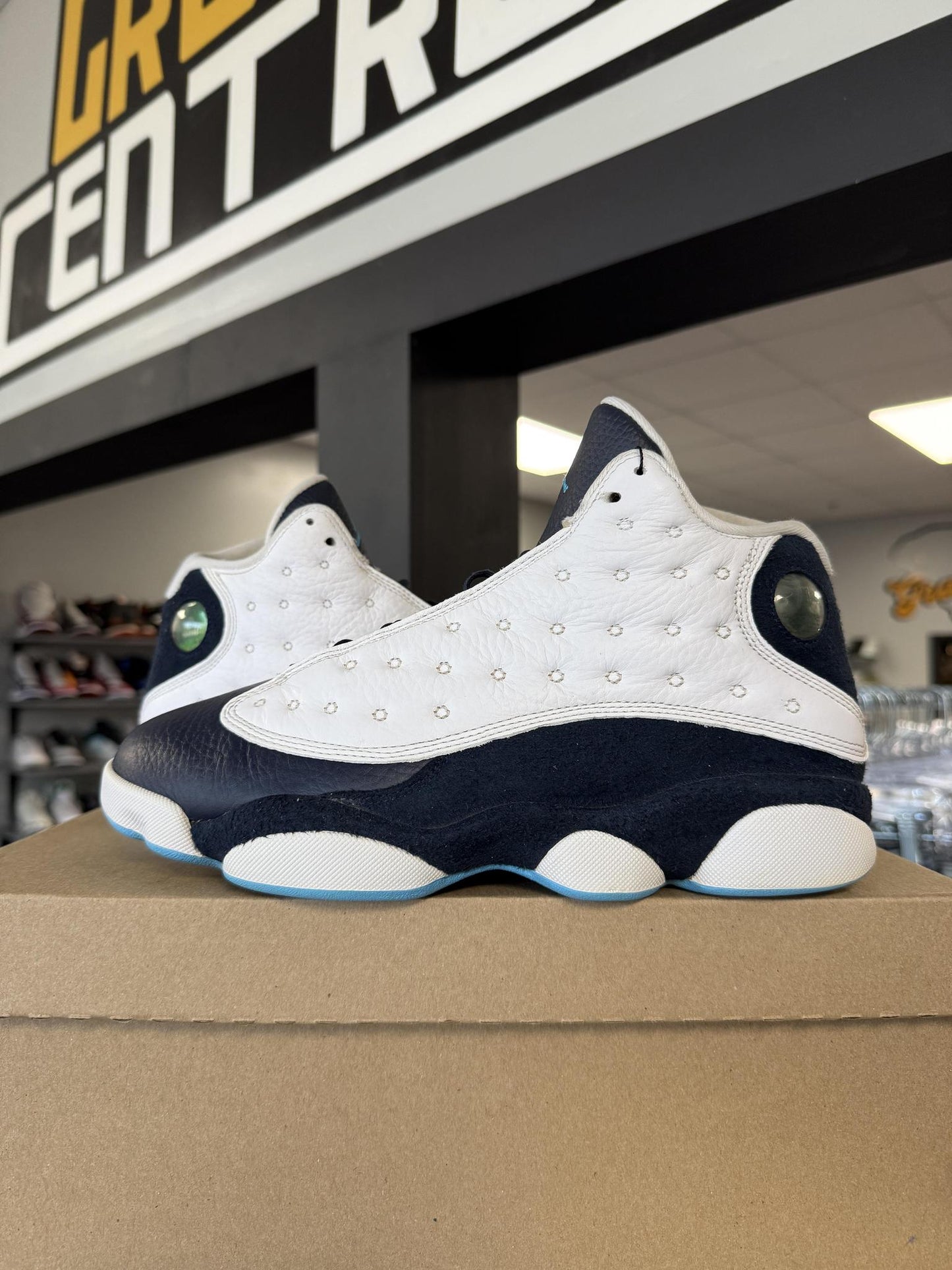 Jordan 13 "Obsidian" Used Size 8