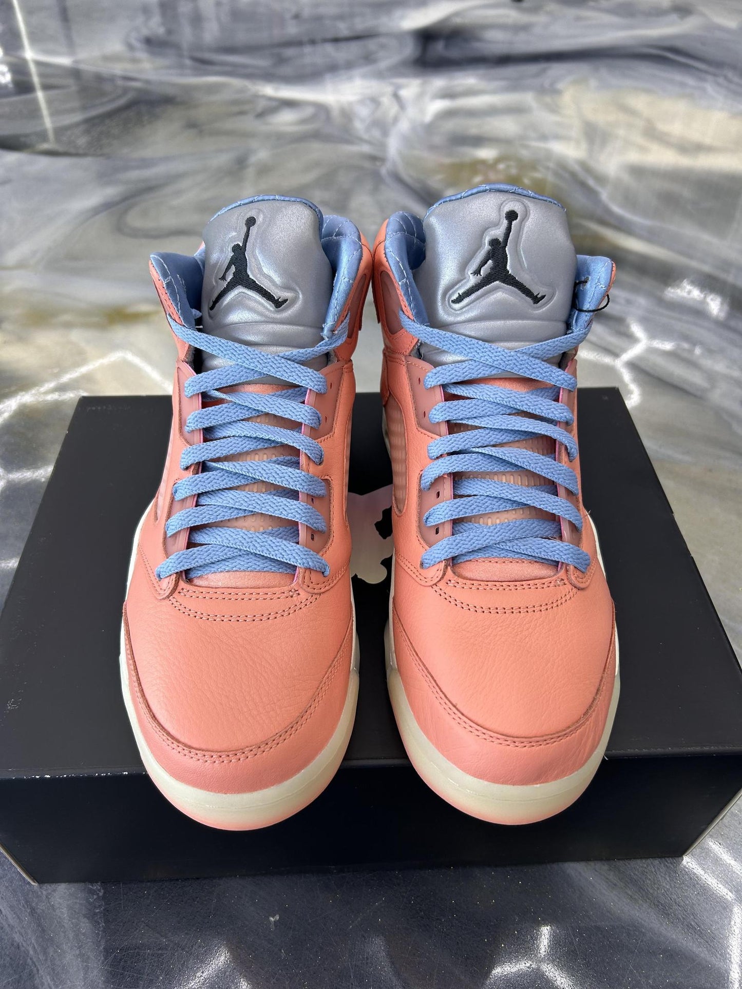 Jordan 5 "Khaled Crimson" Used Size 9