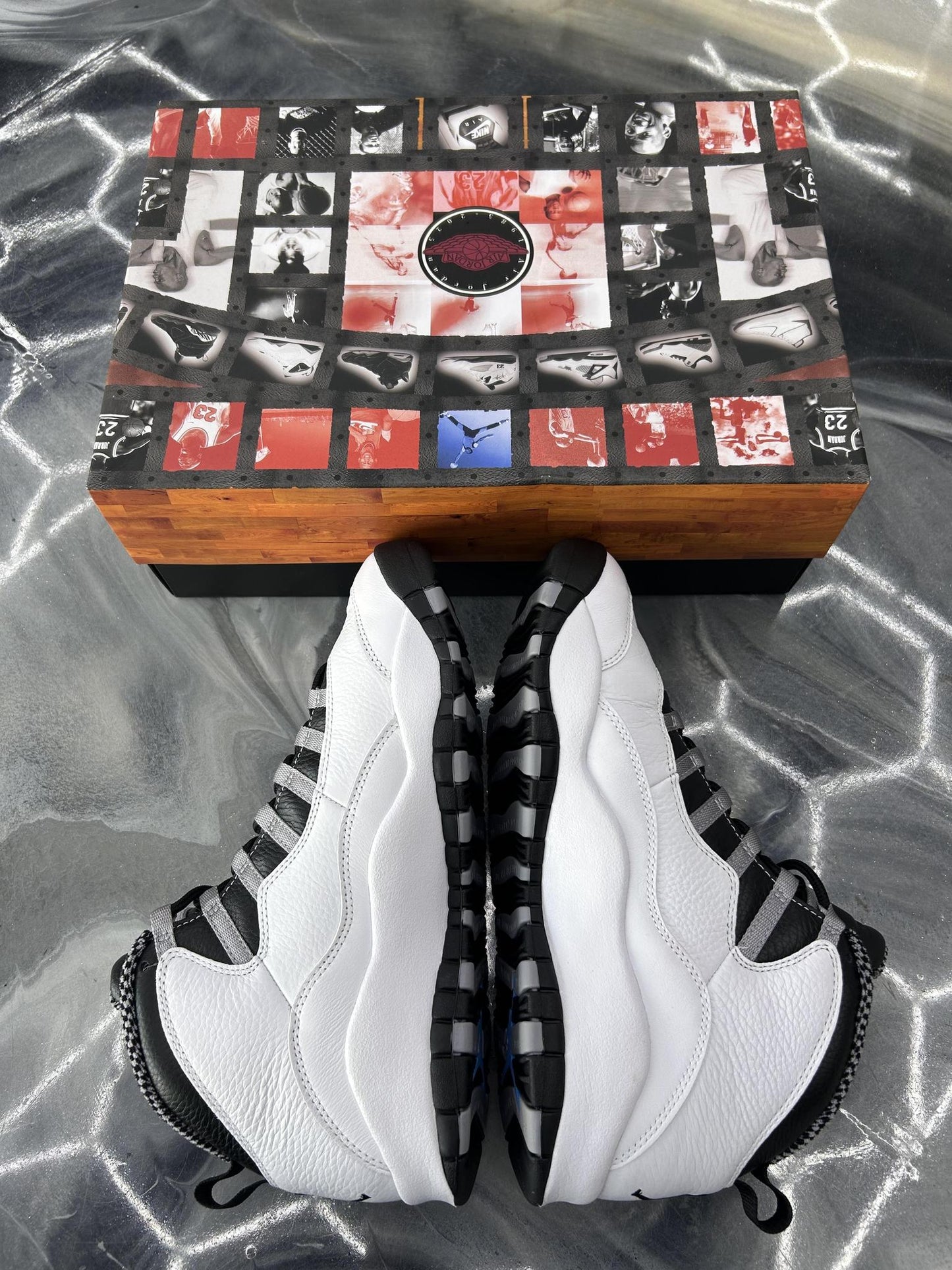 Jordan 10 "Steel" Used Size 9.5