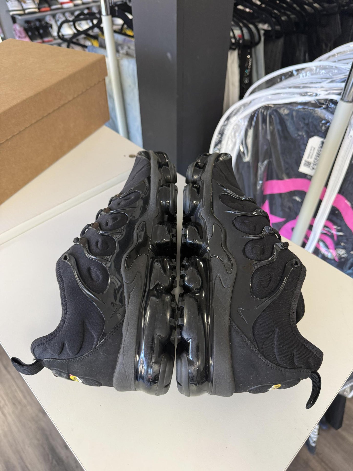 Nike VaporMax Plus "Triple Black" Used Size 12