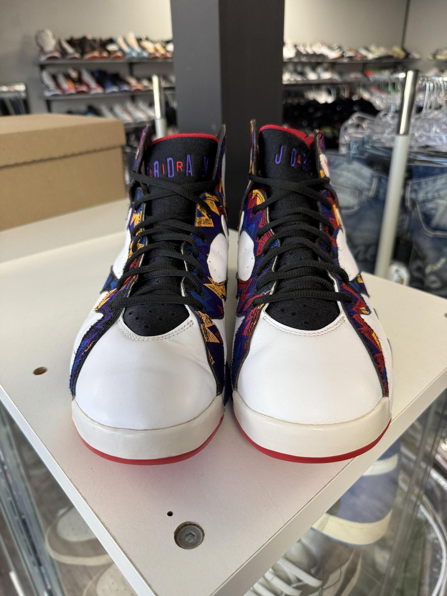 Jordan 7 "Sweater" Used Size 12