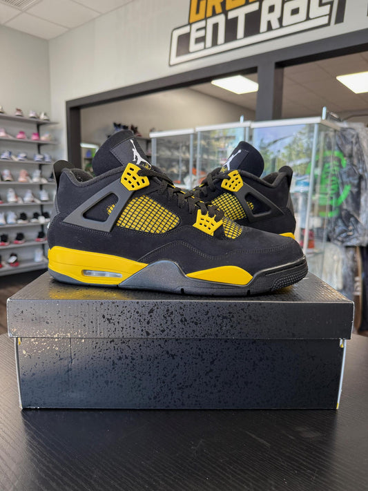 Jordan 4 "Thunder" Used Size 14