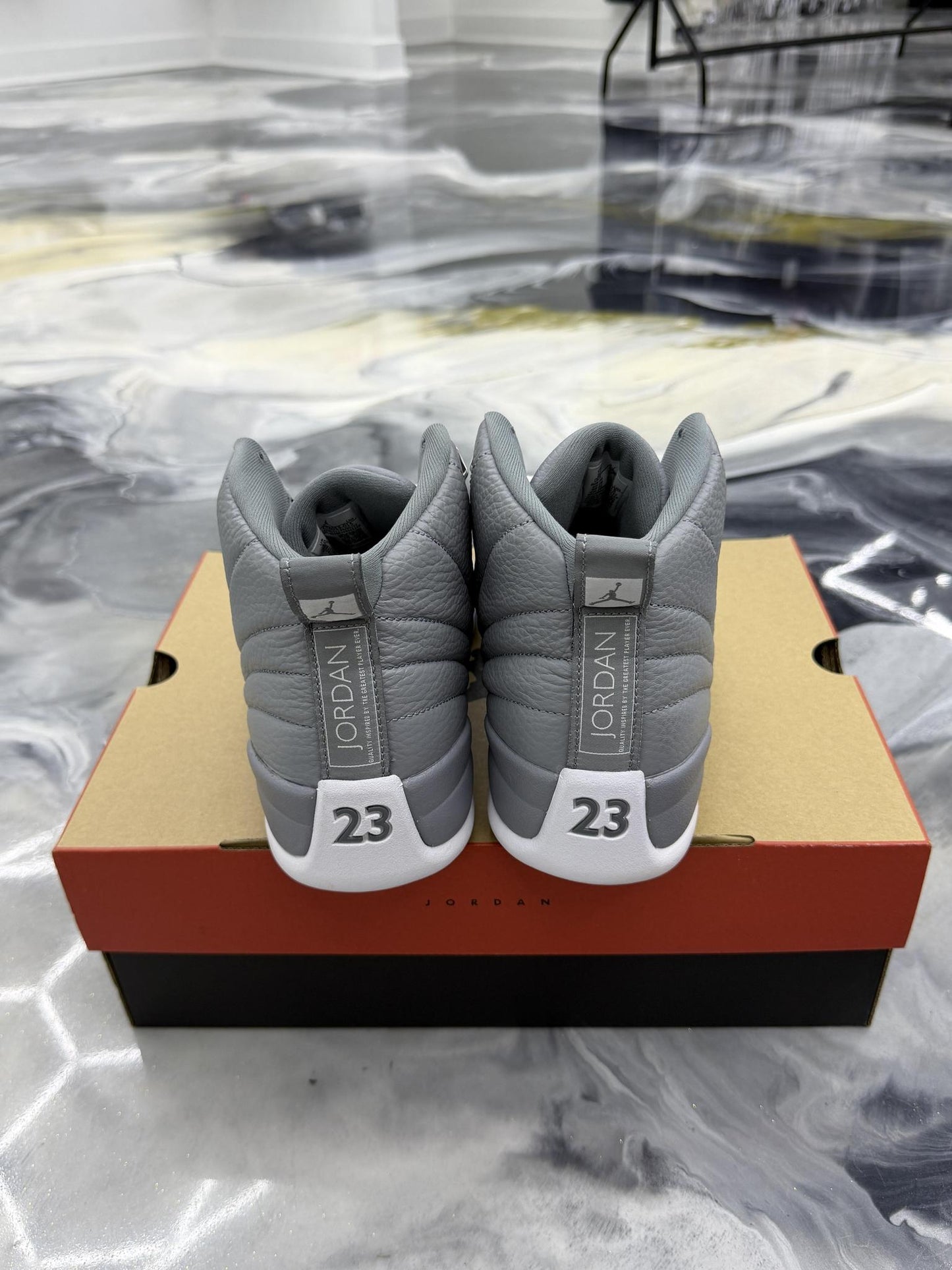 Jordan 12 "Stealth" Used Size 10
