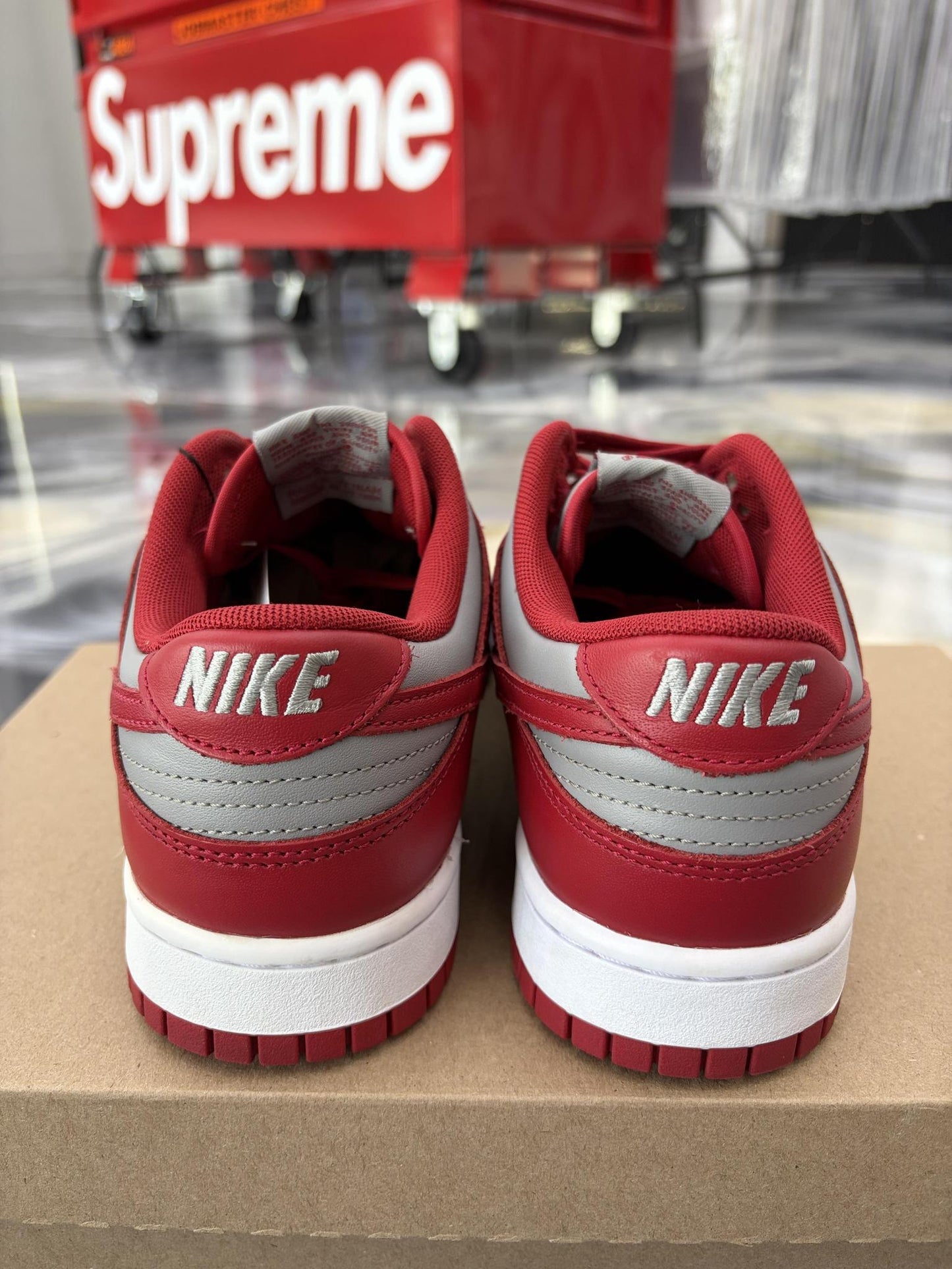 Nike Dunk Low "UNLV" Used Size 9.5