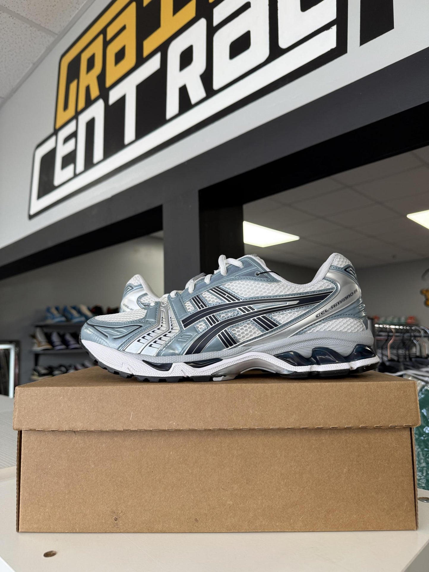 Asics Gel Kayano 14 "Fjord Grey" Used Size 11