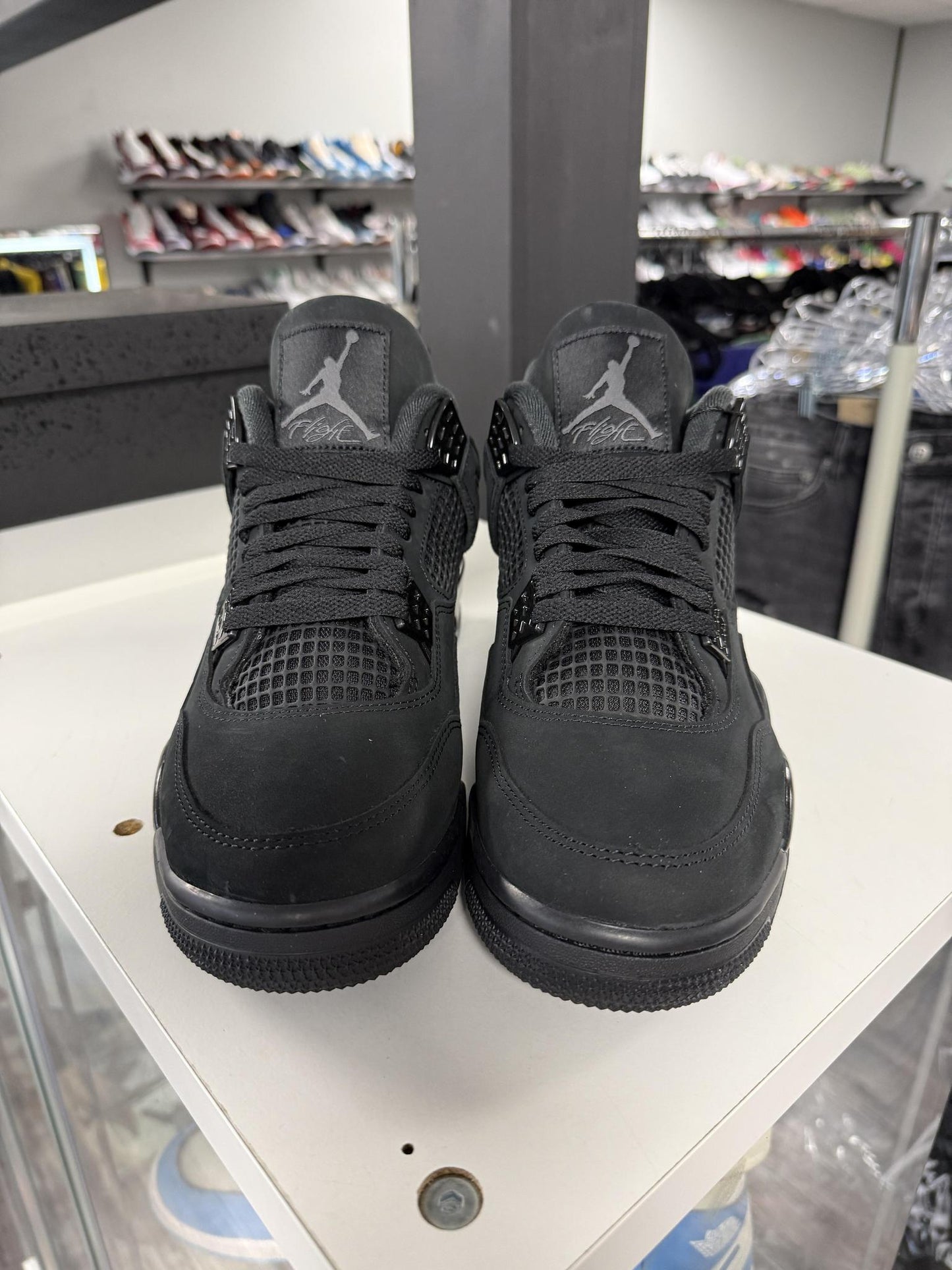 Jordan 4 "Black Cat" Used Size 10