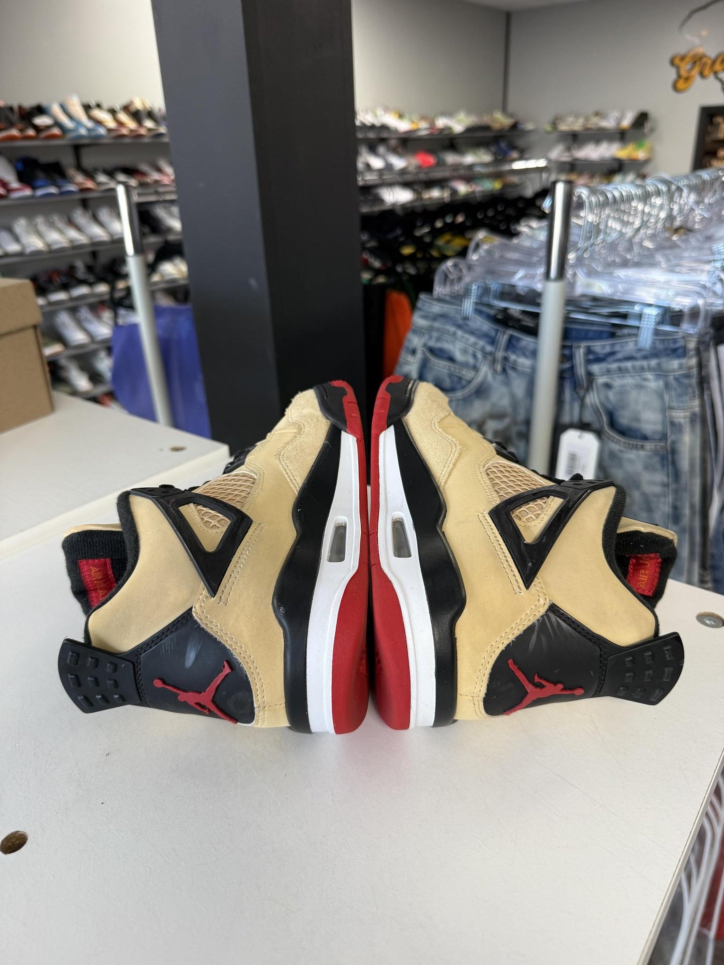 Jordan 4 Pizza Used Size 5Y/6.5W