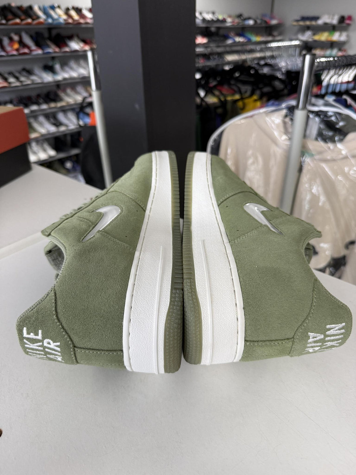 Nike Air Force 1 Low Jewel "Oil" Used Size 11.5