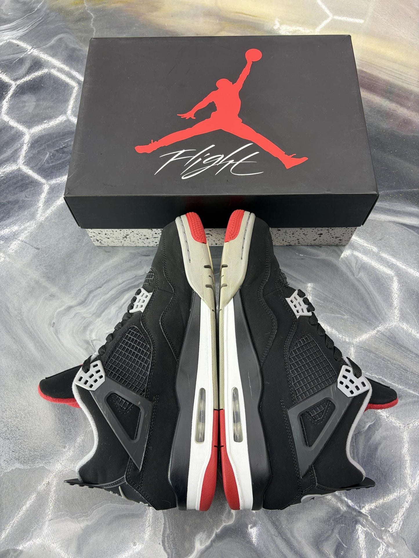 Jordan 4 "Bred" Used Size 10.5