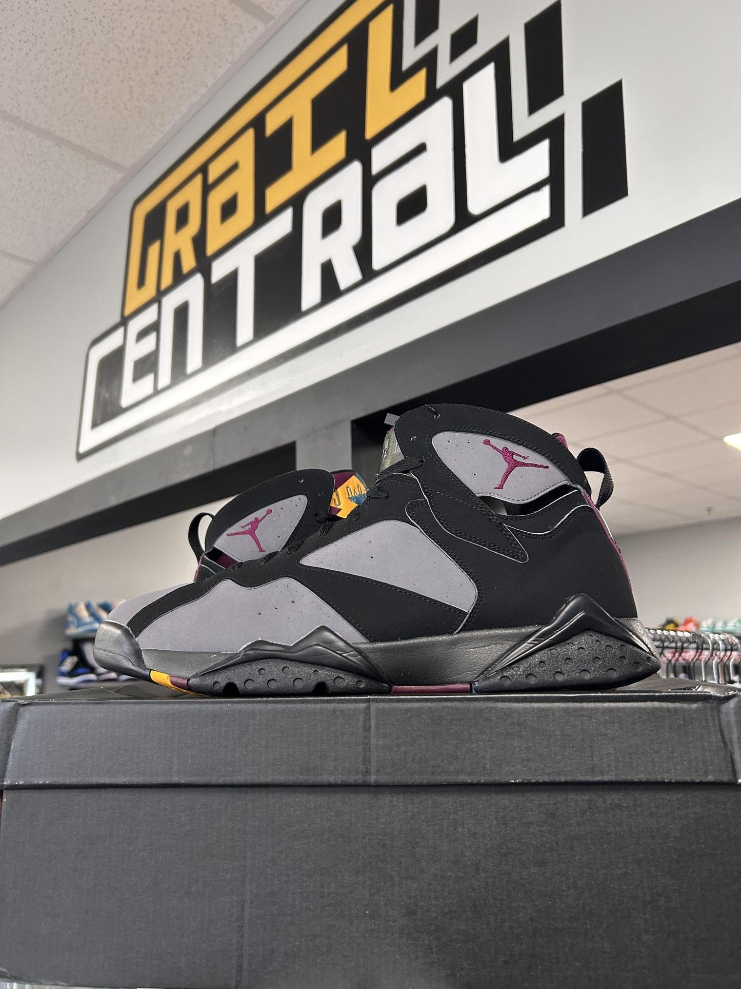 Jordan 7 "Bordeaux" Used Size 14