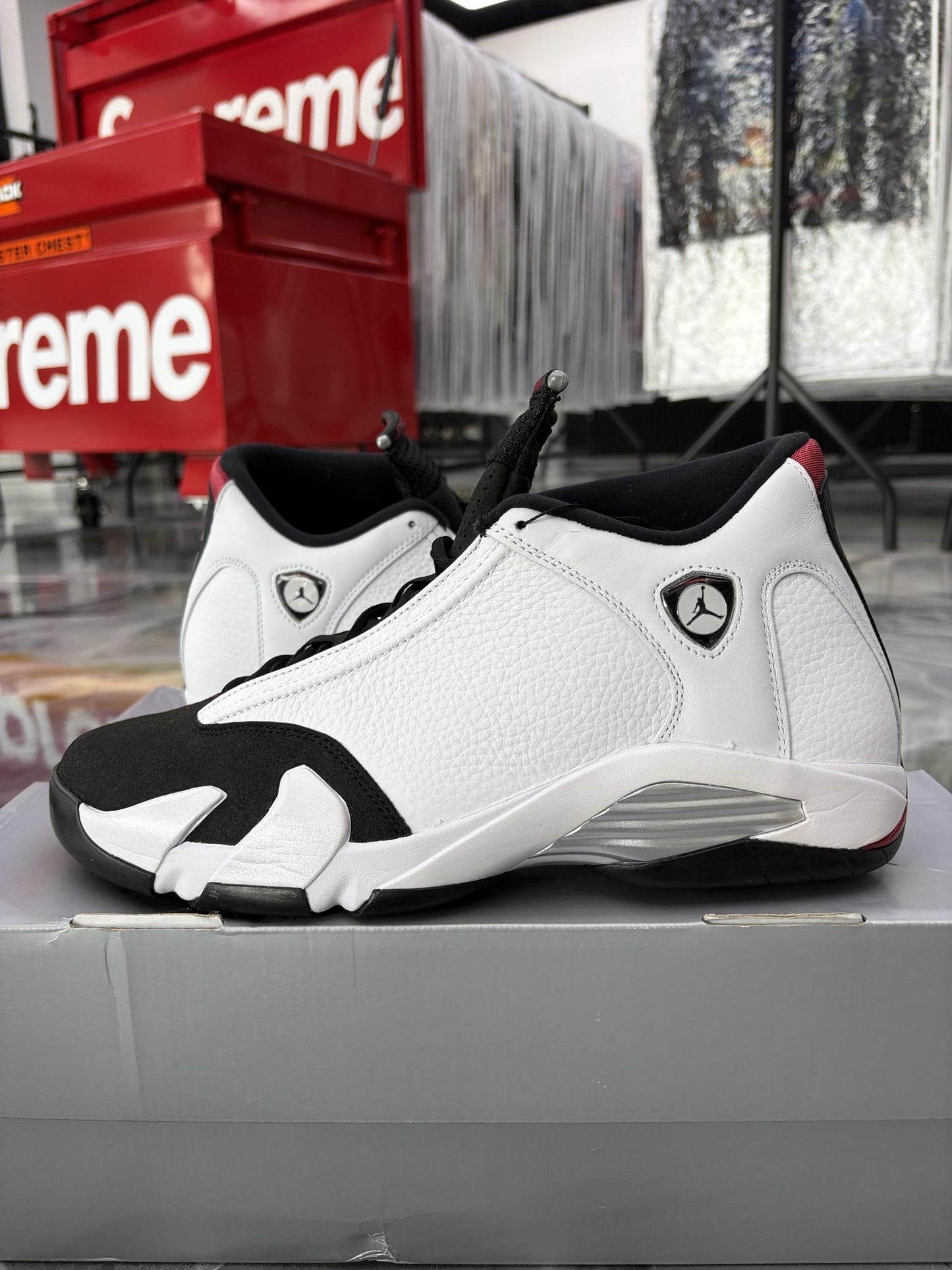 Jordan 14 "Black Toe" Used Size 12
