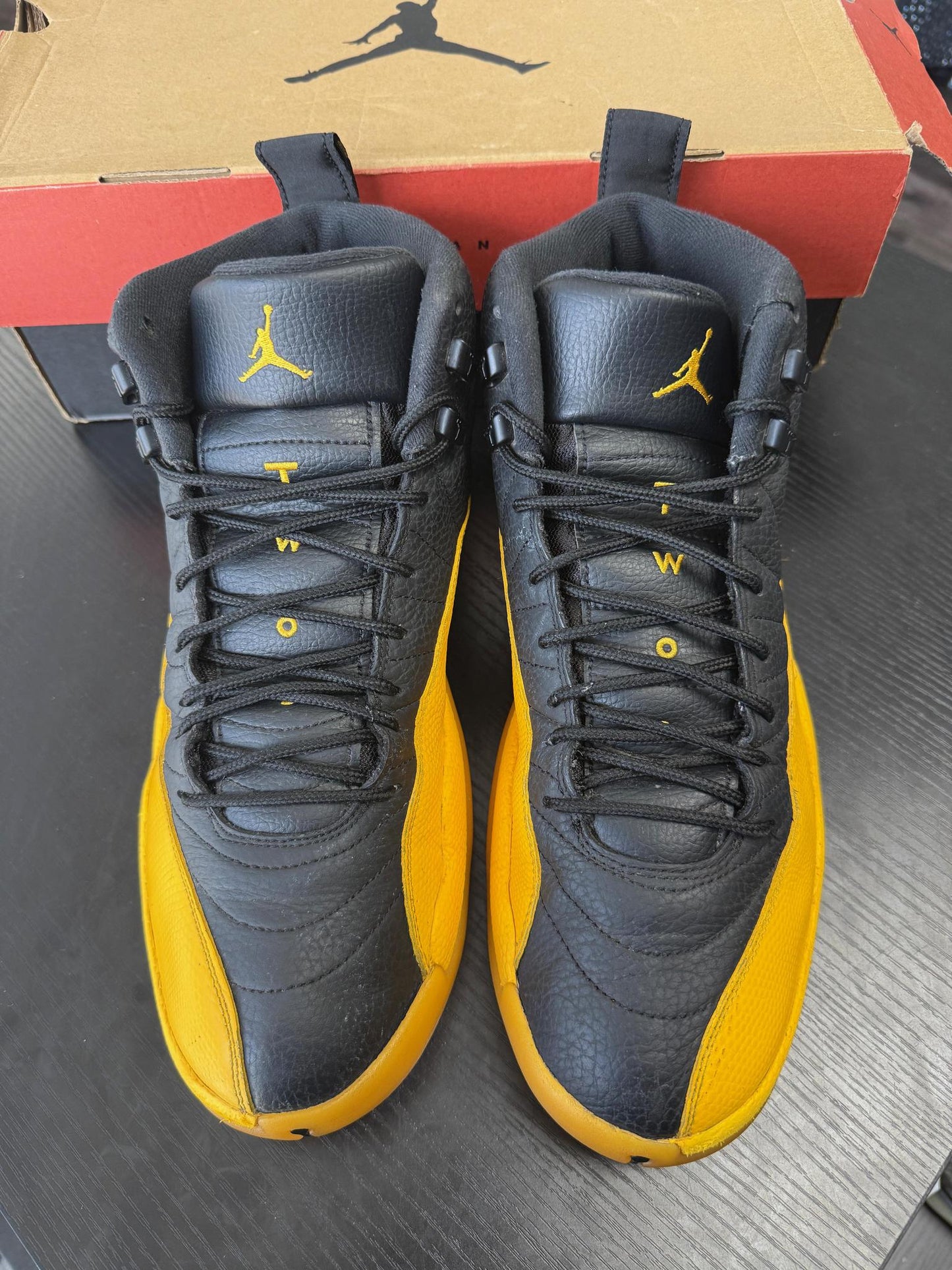 Jordan 12 "University Gold" Used Size 12