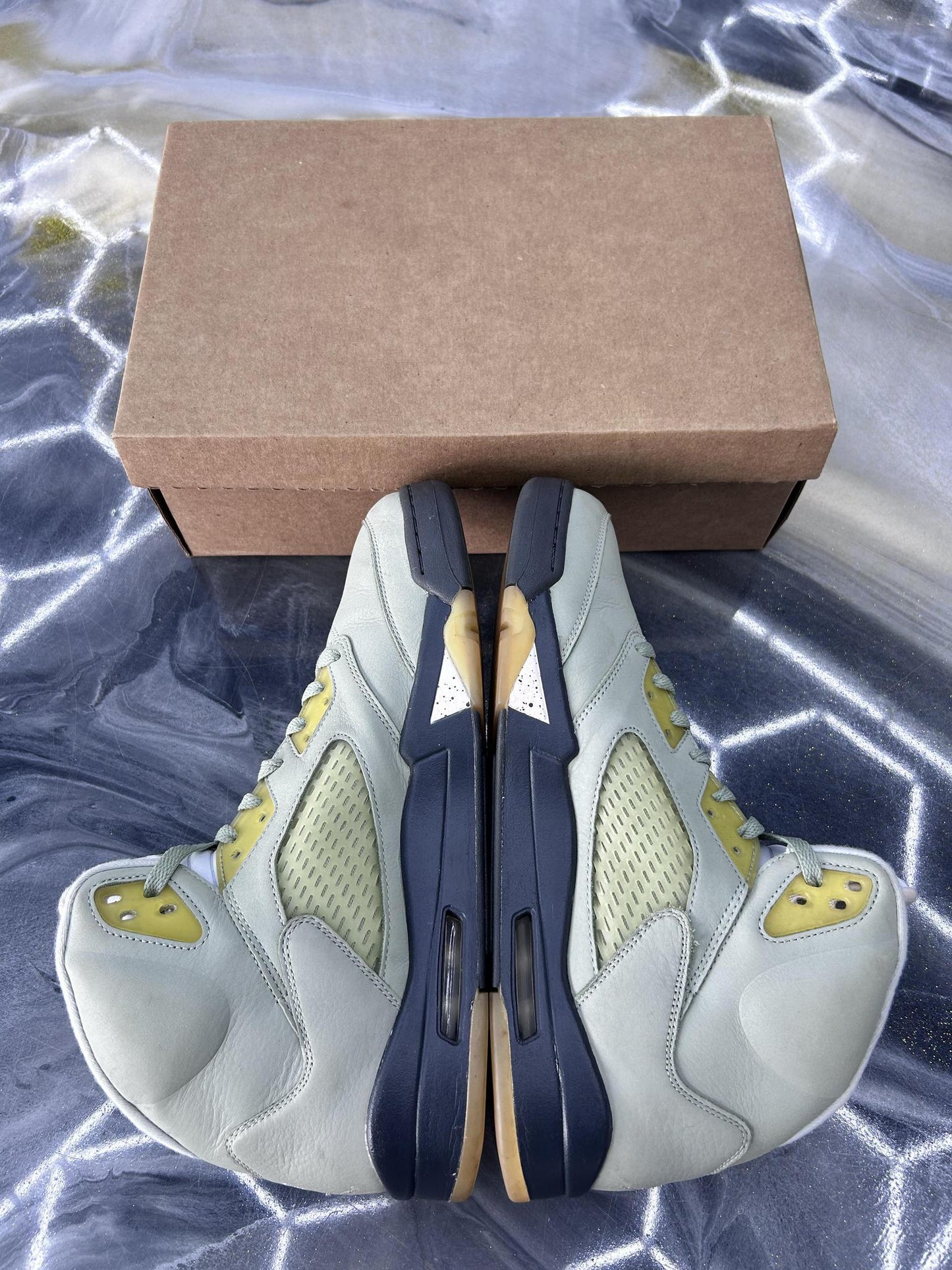 Jordan 5 "Jade Horizon" Used Size 13