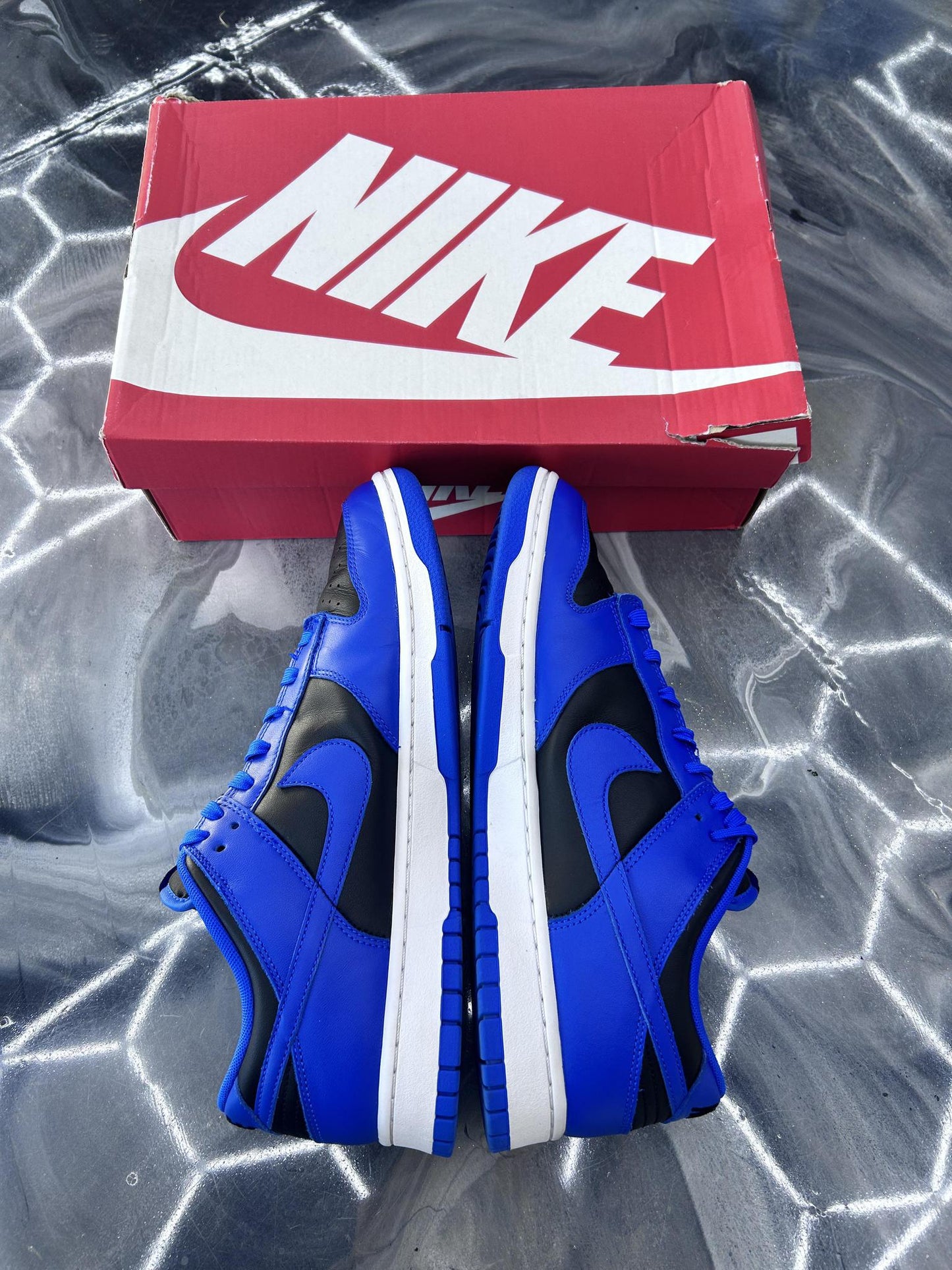 Dunk Low "Hyper Cobalt" Used Size 12