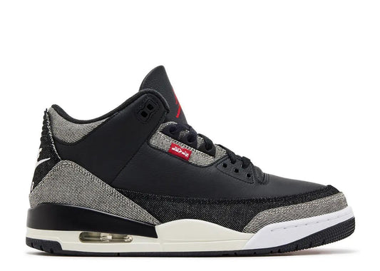 Jordan 3 X Levi's "Black"