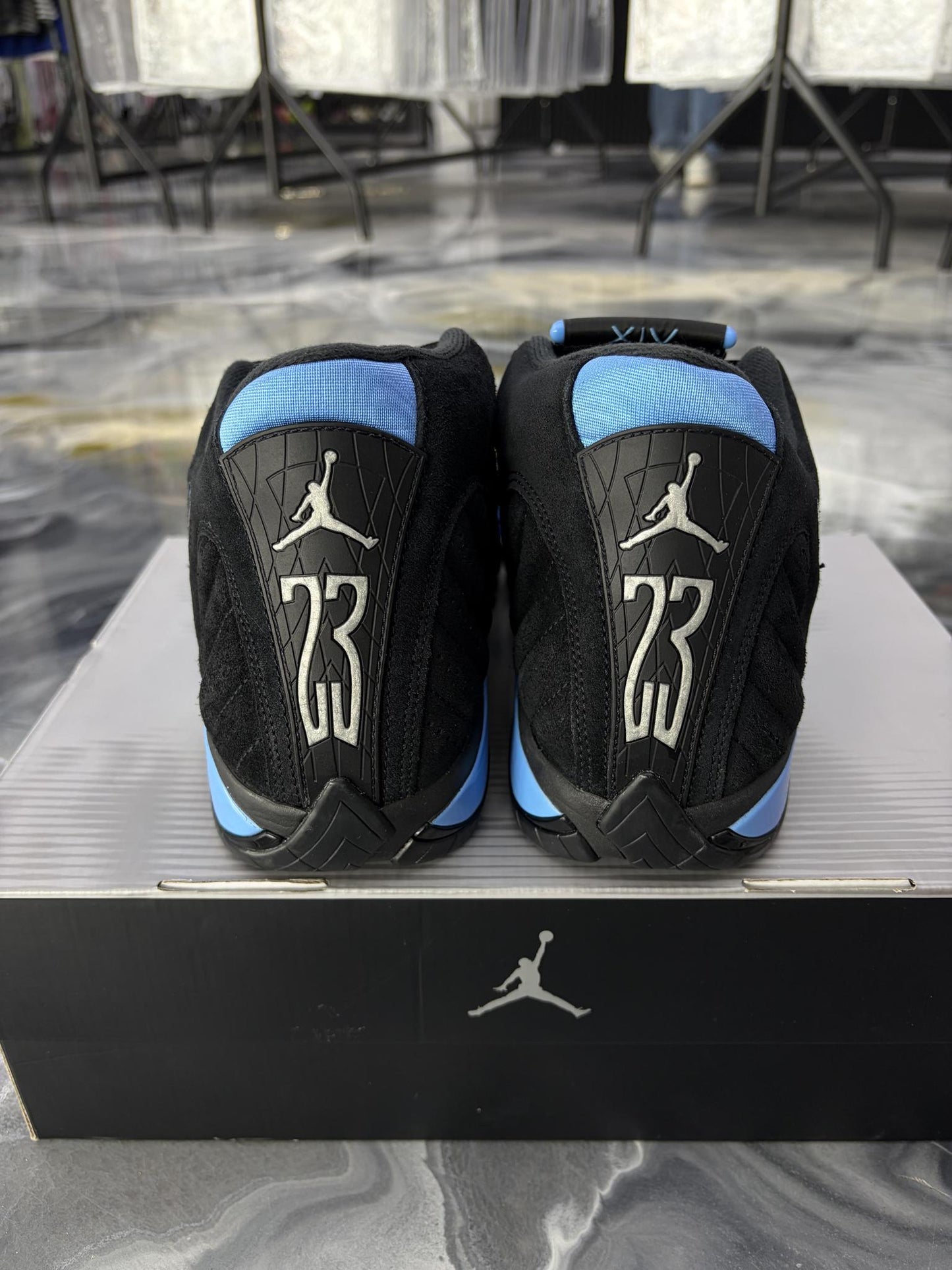 Jordan 14 "University Blue" Used Size 11