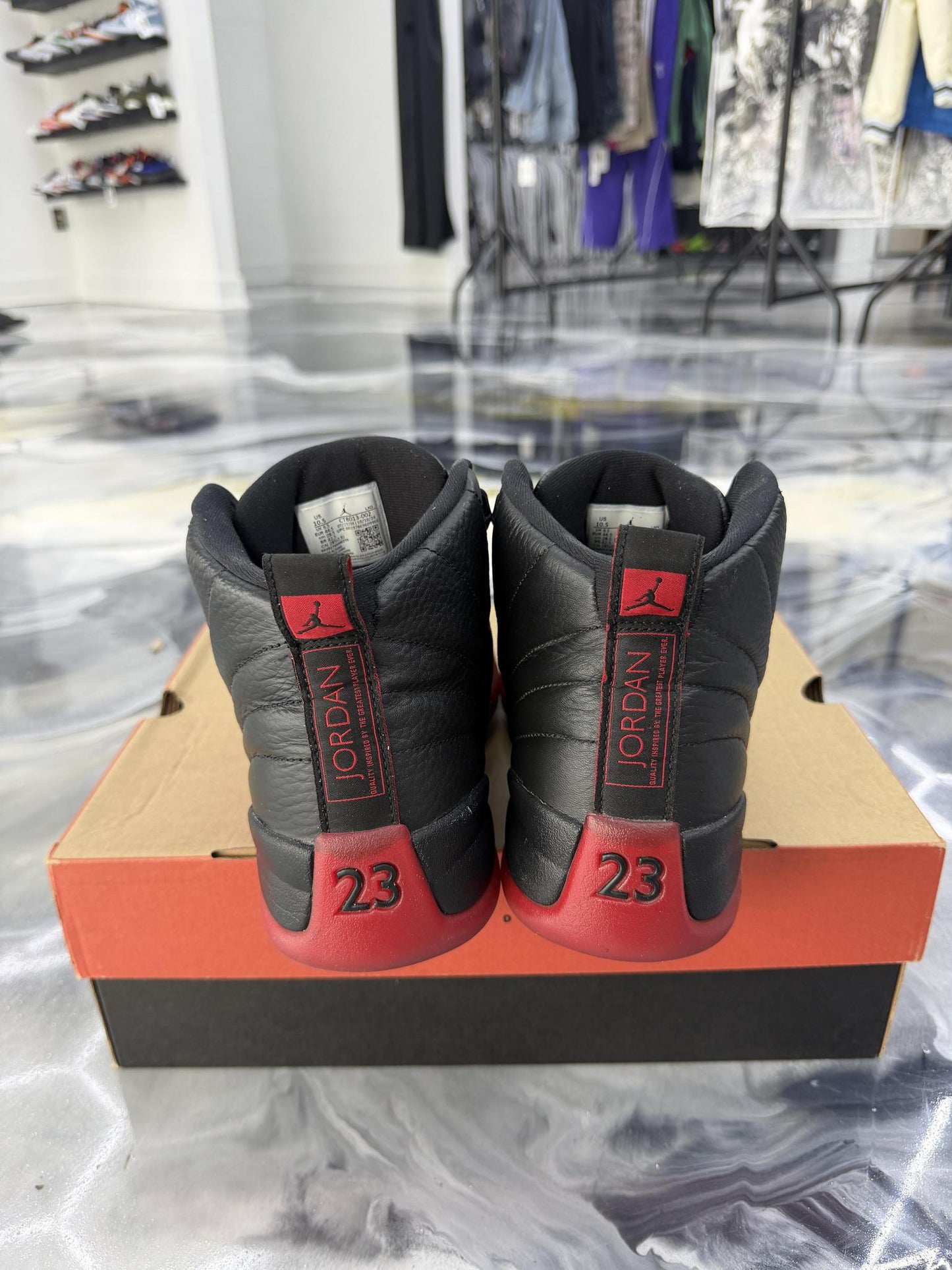 Jordan 12 "Flu Game" Size 10.5