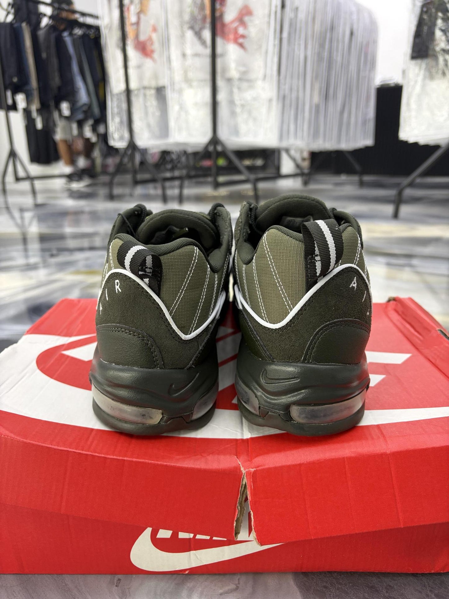 Nike Air Max 98 "Olive" Used Size 11.5