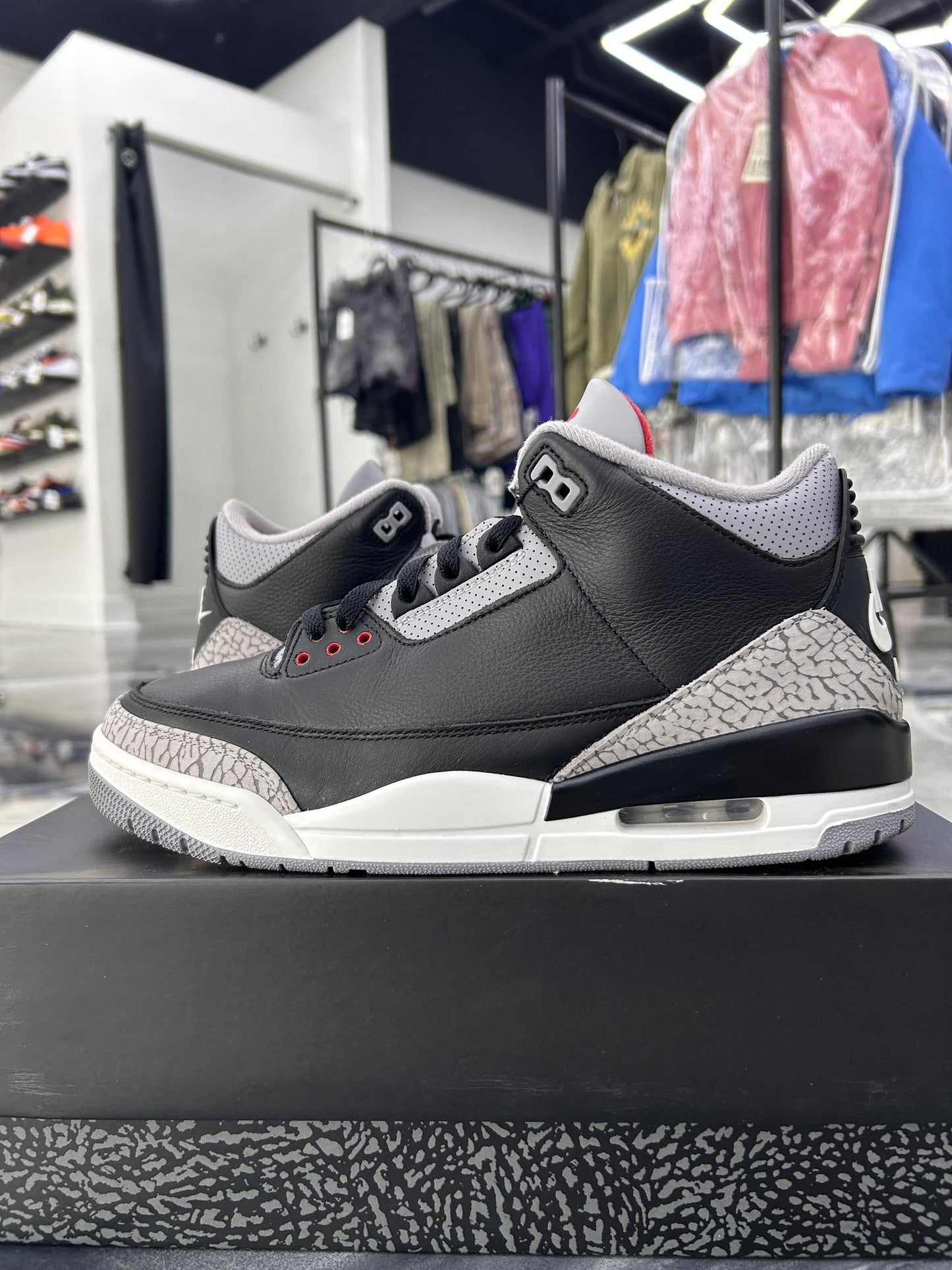 Jordan 3 "Black Cement" Used Size 10