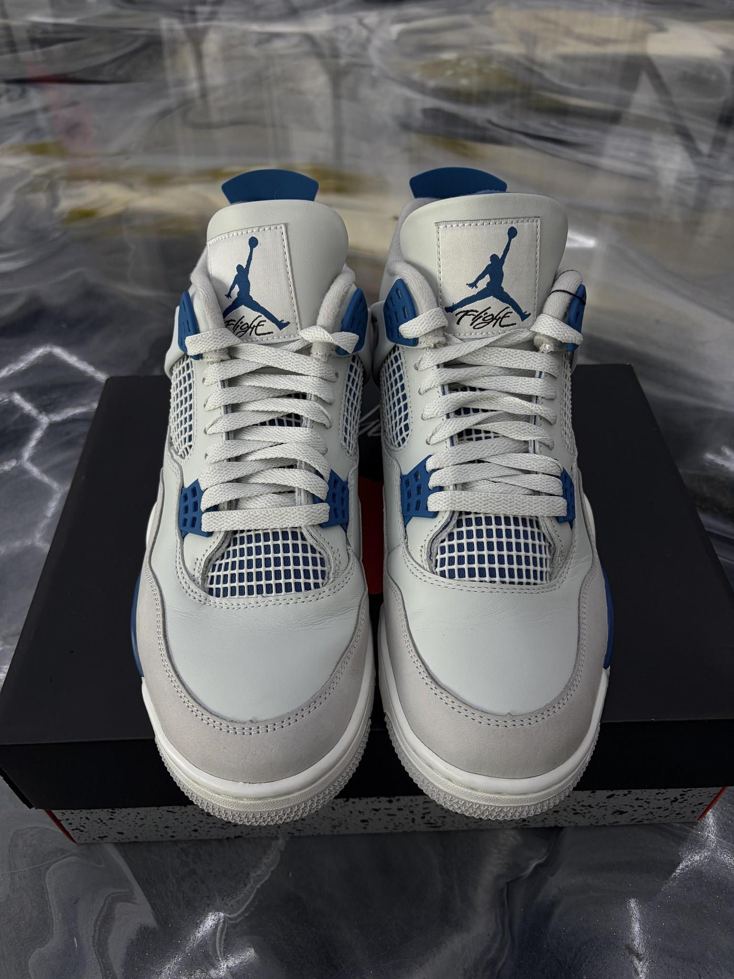 Jordan 4 "Military Blue" Used Size 11