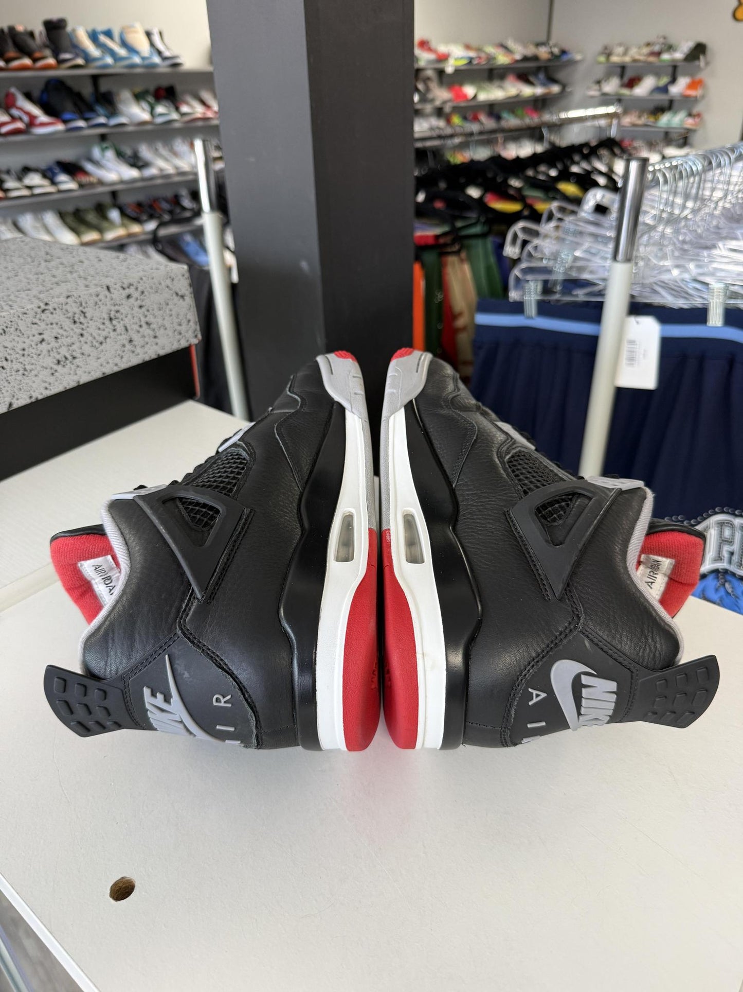 Jordan 4 "Bred Reimagined" Used Size 11